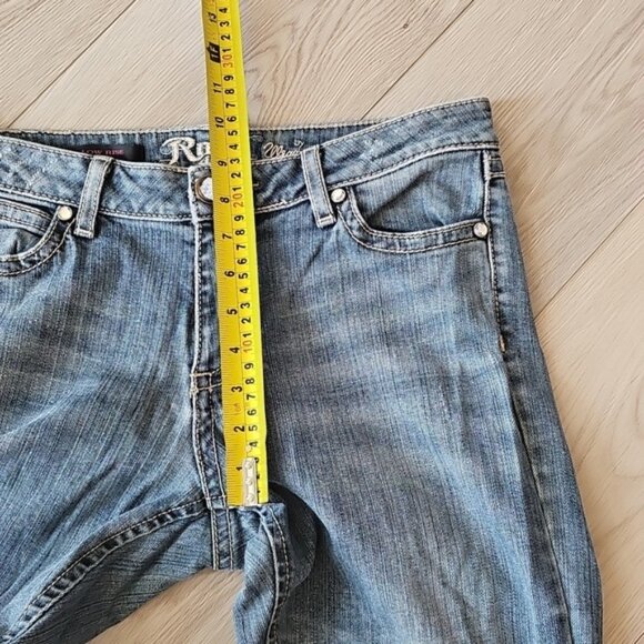 Rock 47 by Wrangler Low Rise Bootcut Jeans Size10 - Picture 6 of 14